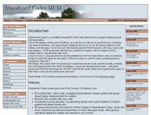 Tablet Screenshot of abandonedcodex.net